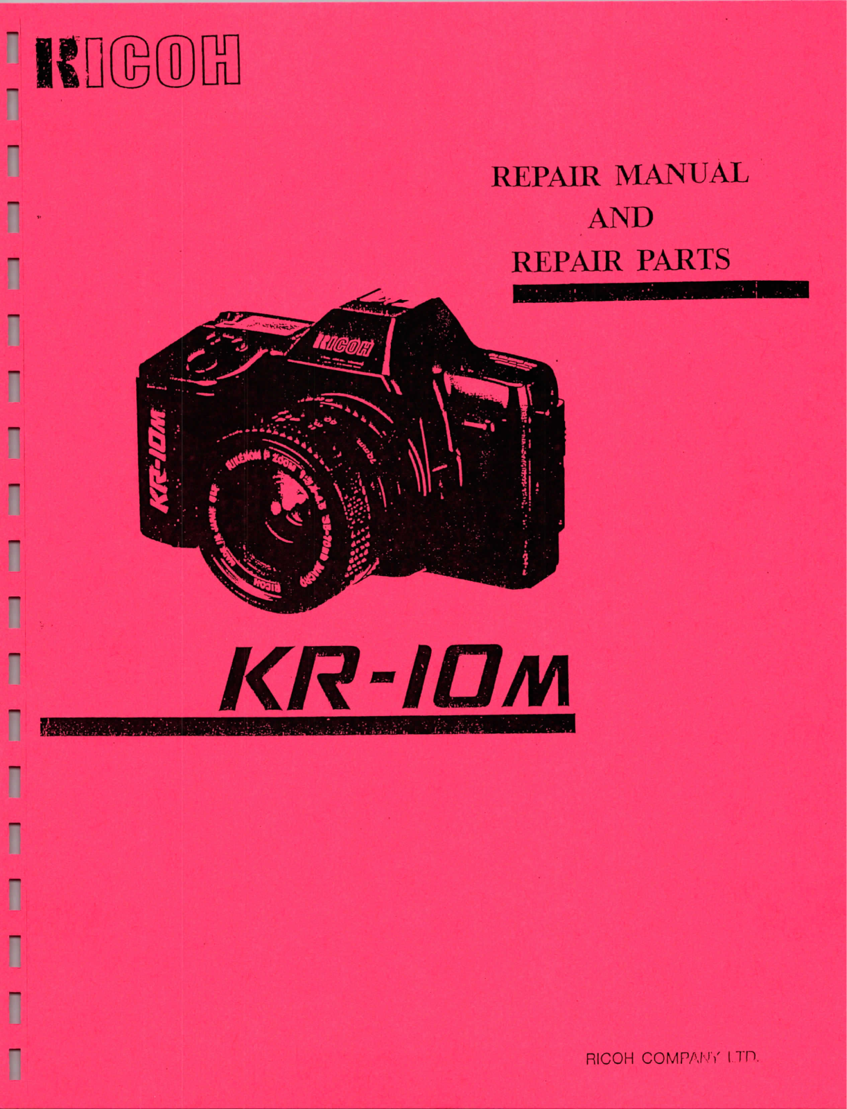 Ricoh KR-10M Service Manuals - ManualMachine.com