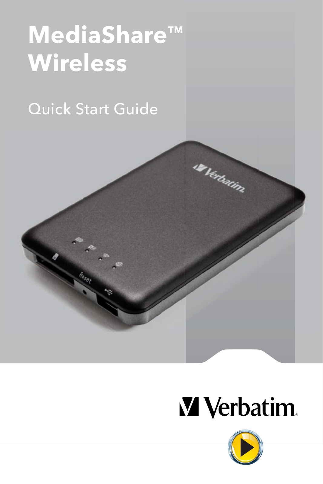 Verbatim MediaShare Wireless User Manual