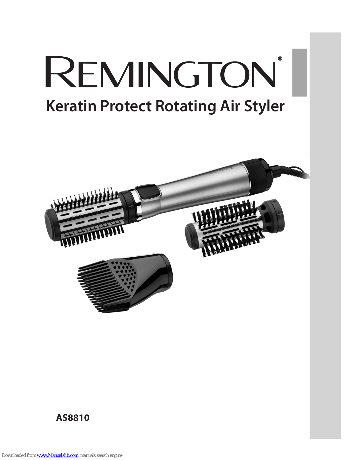 Remington Keratin Protect AS8810 User Manual