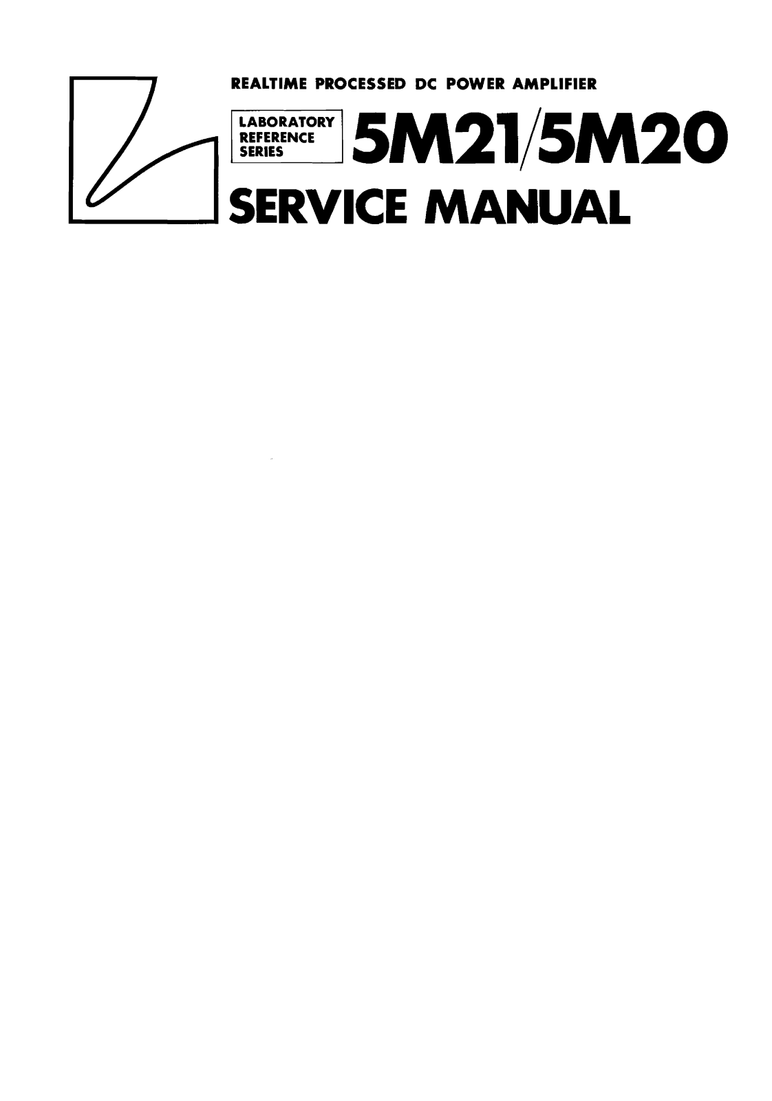 Luxman 5-M-21 Service Manual