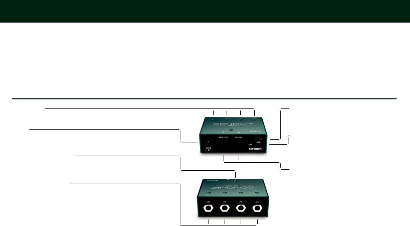 Strymon Conduit MIDI Hub User manual