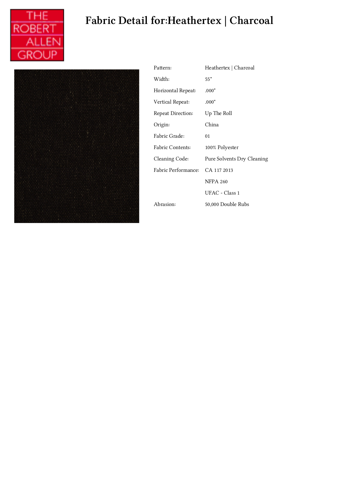 Robert Allen RALF2027 Specifications - ManualMachine.com