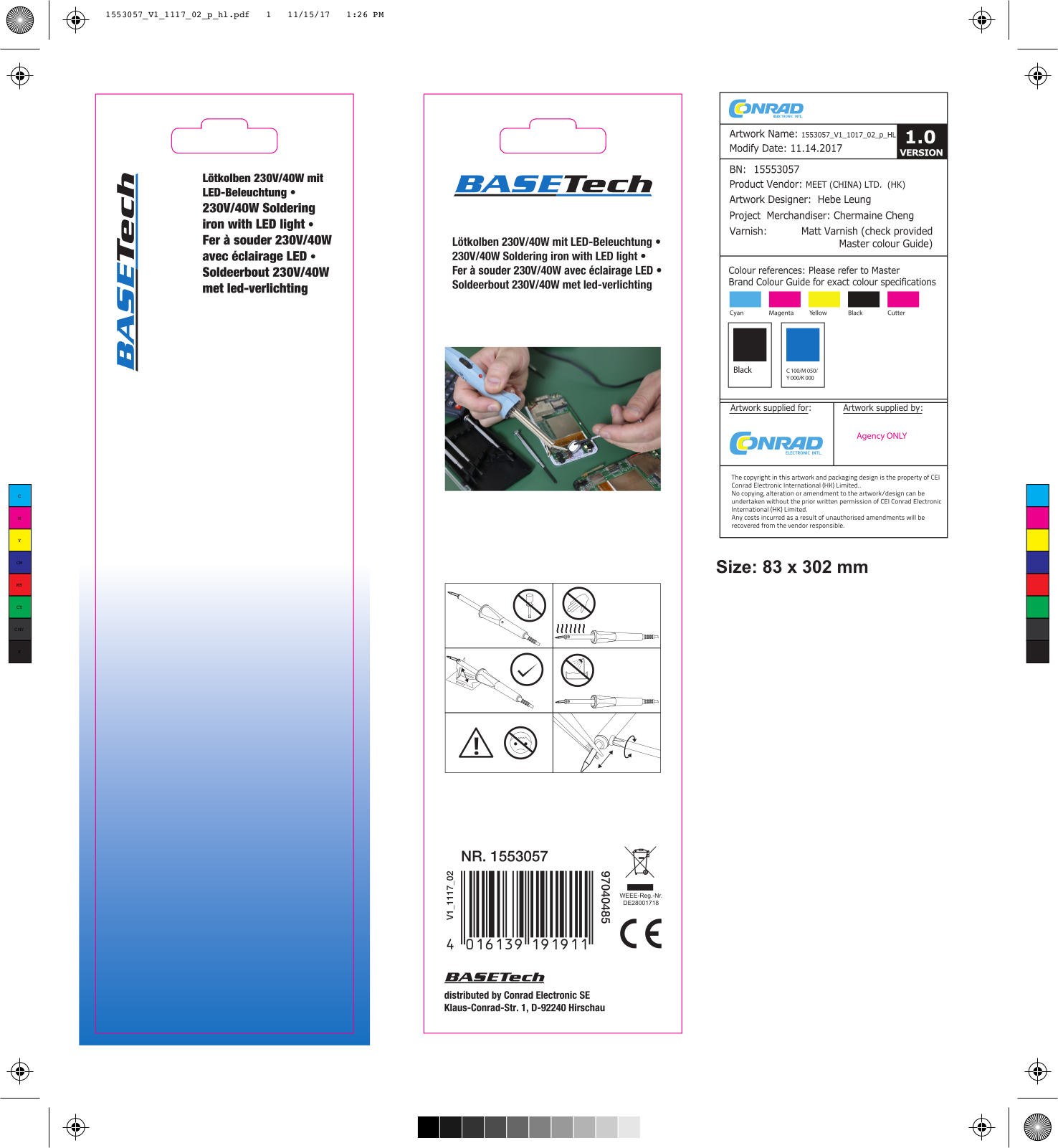 Basetech 1553057 User guide