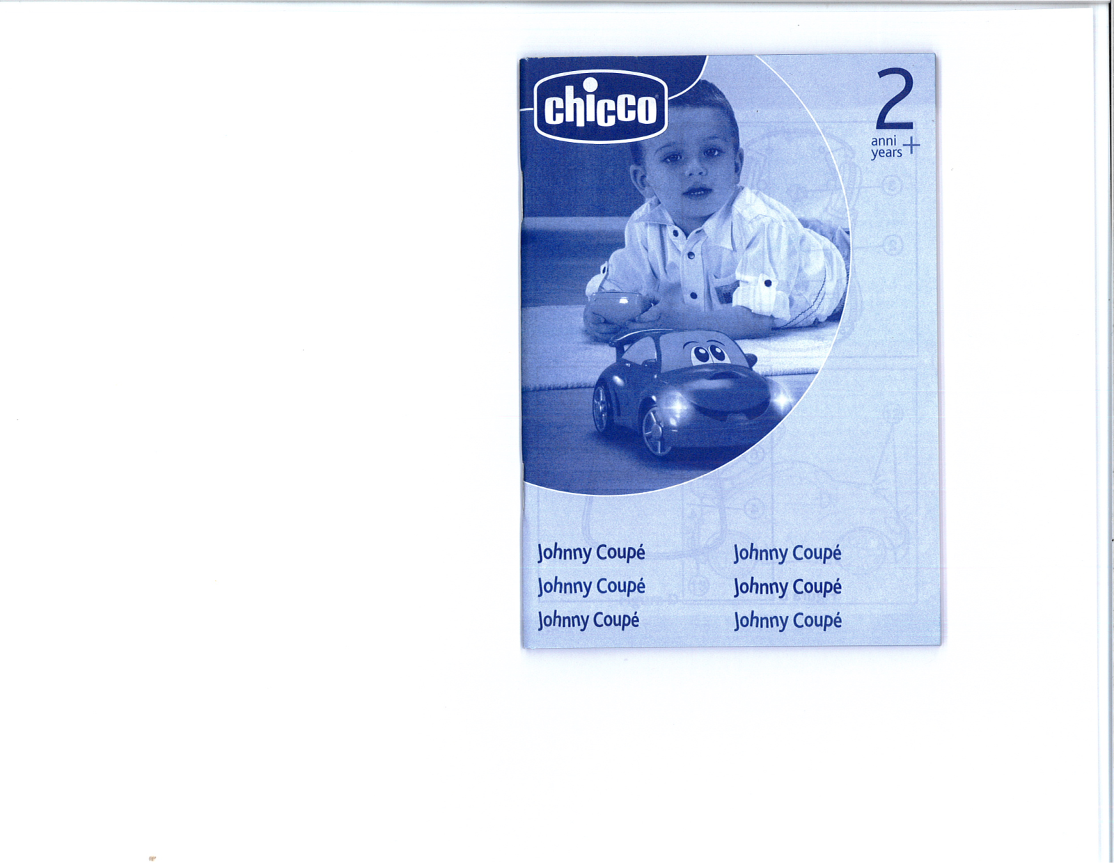 Chicco RC Johnny Coupe Owner's Manual