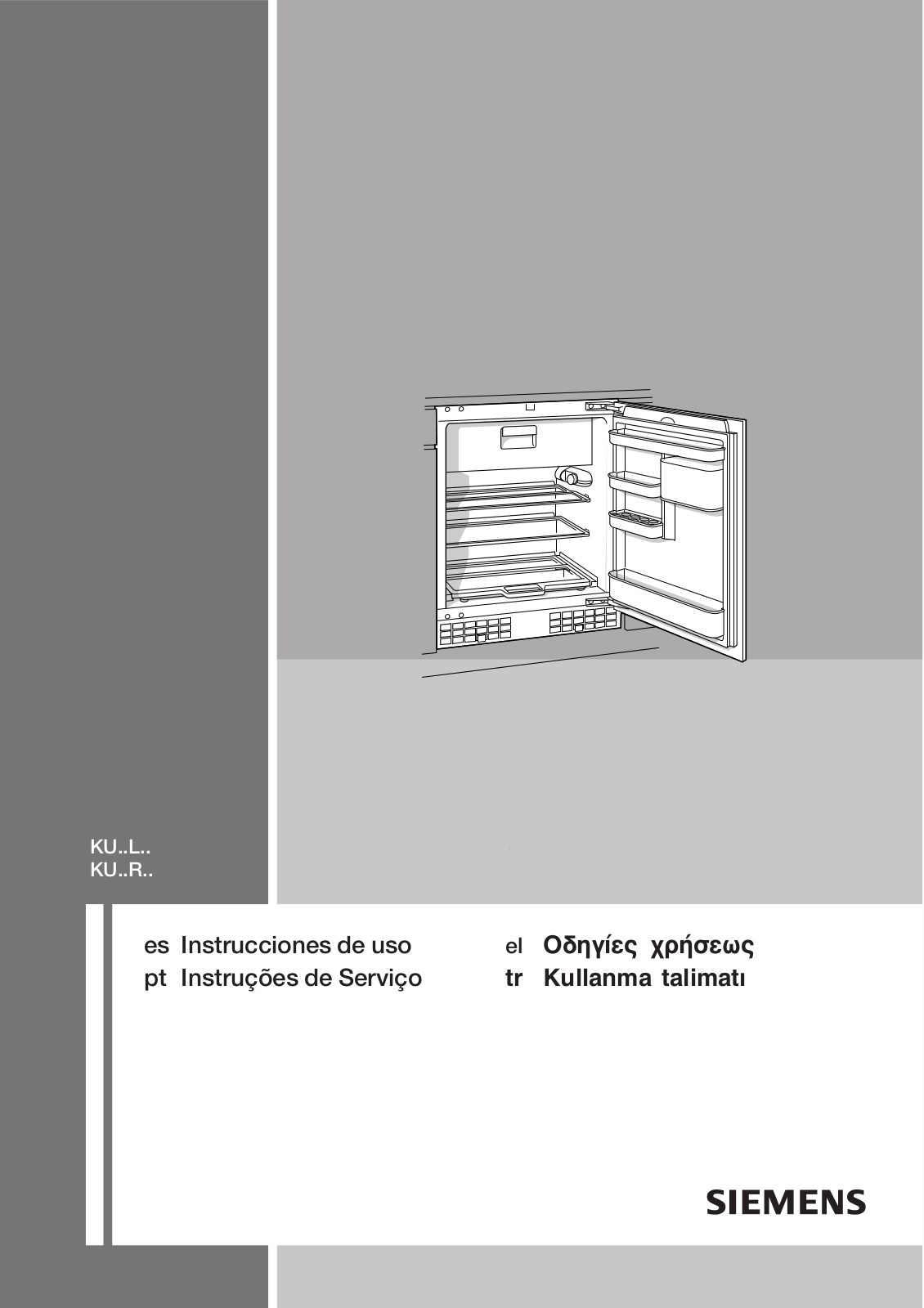 Siemens KU15RA50, KU15RA50FF, KU15RA40FF, KU15RA41NE, KU15RA40NE User Manual