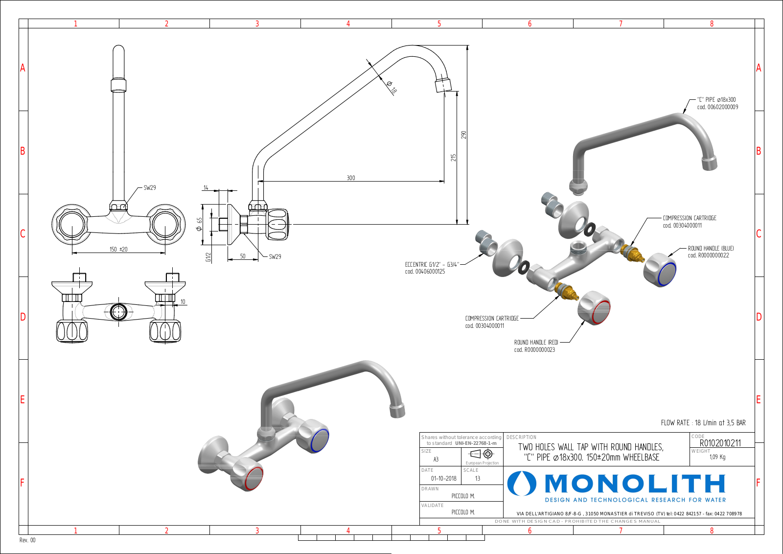 Monolith R 0102010211 Drawing