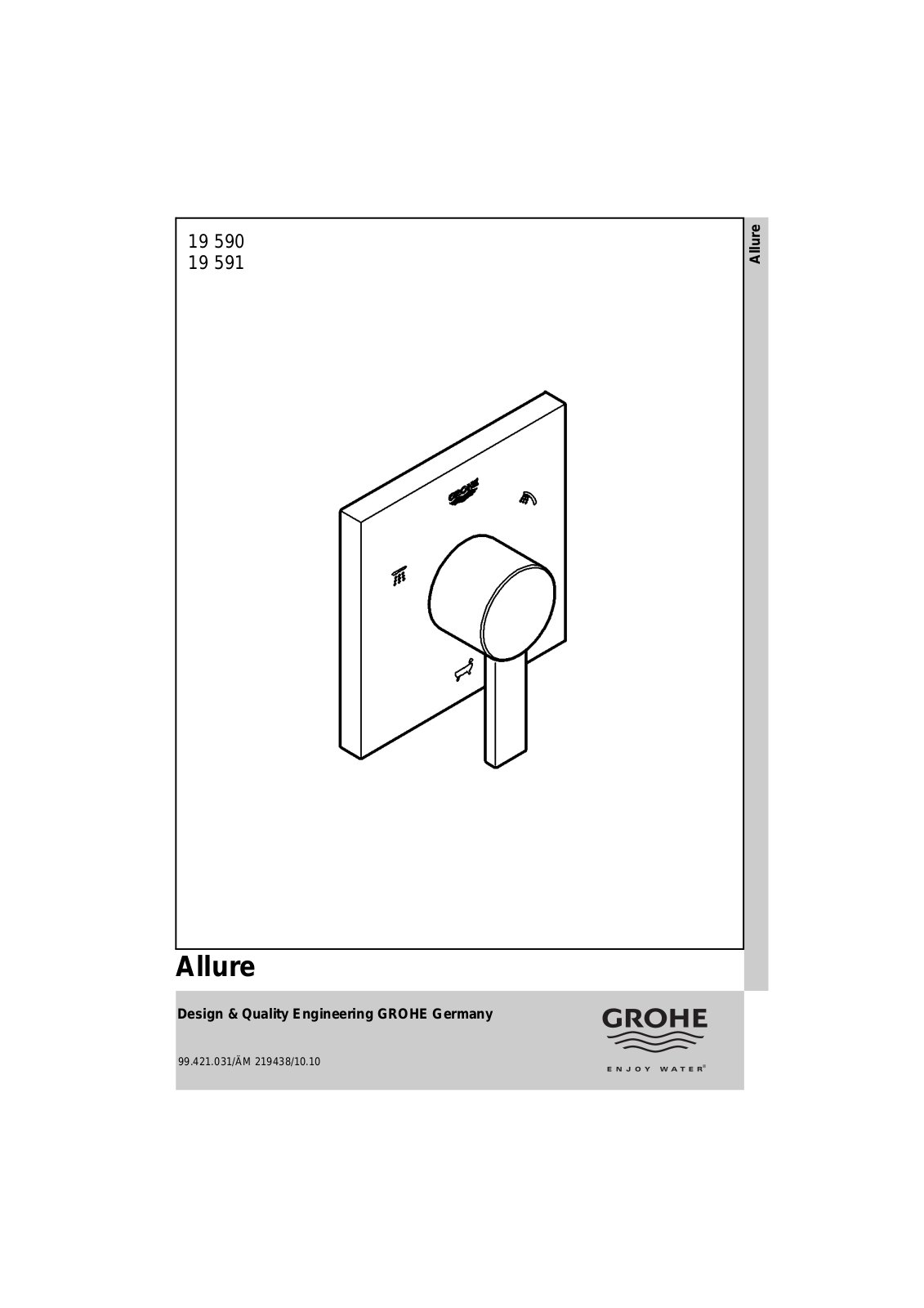 GROHE GRH4157 Installation & Assembly - ManualMachine.com
