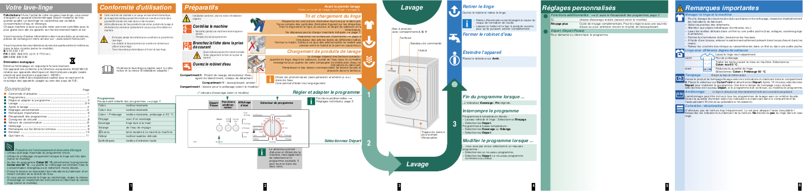 BOSCH WAE24070FF User Manual