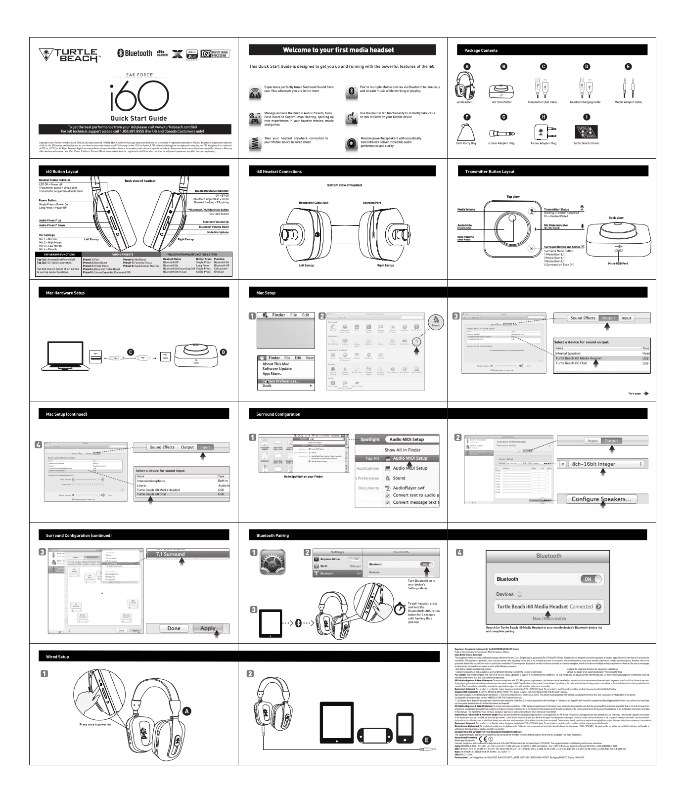 Turtle Beach i60 Quick Start Manual