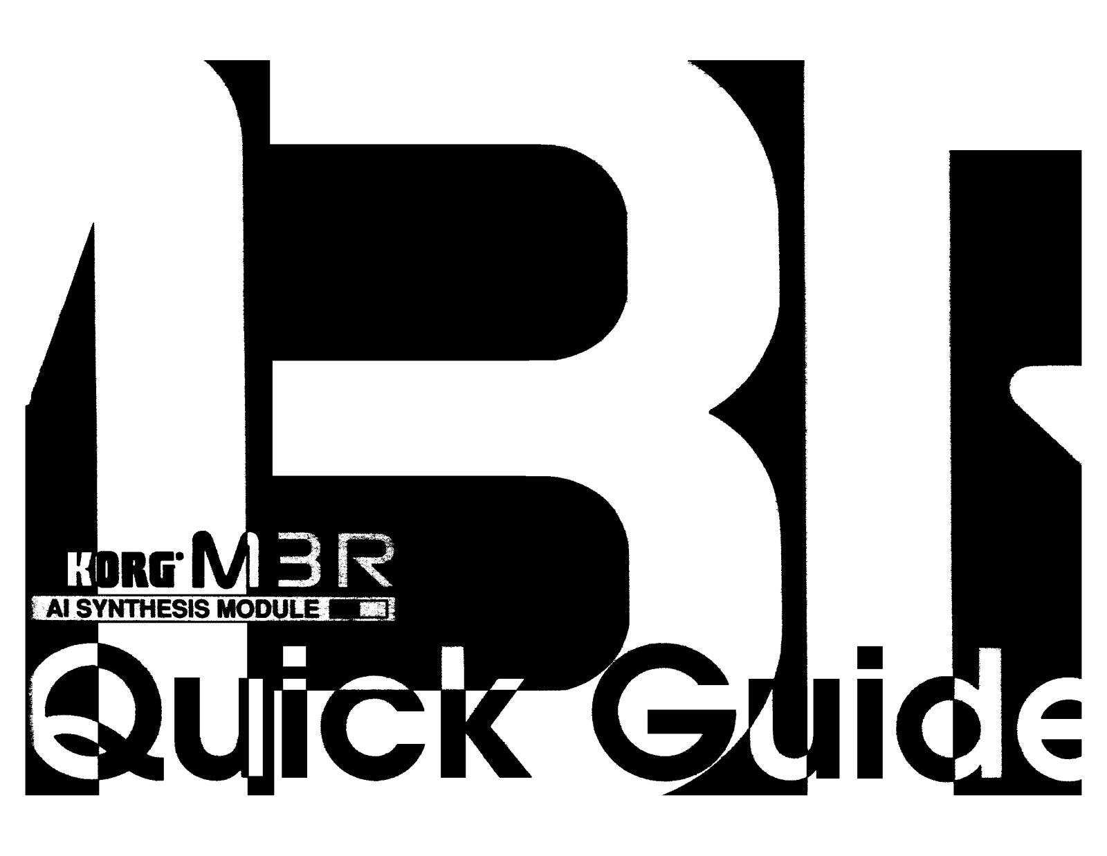 Korg M3R Quick Guide