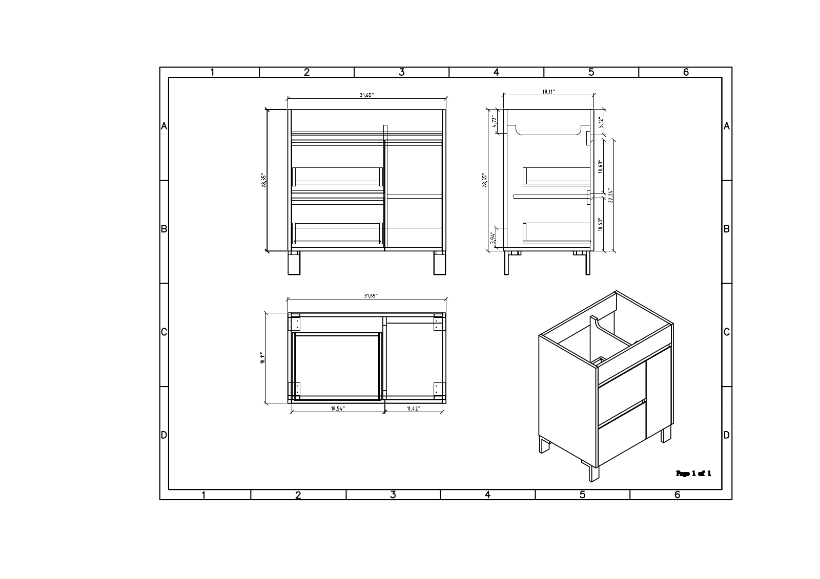 Union Rustic W000542903 Dimensions - ManualMachine.com