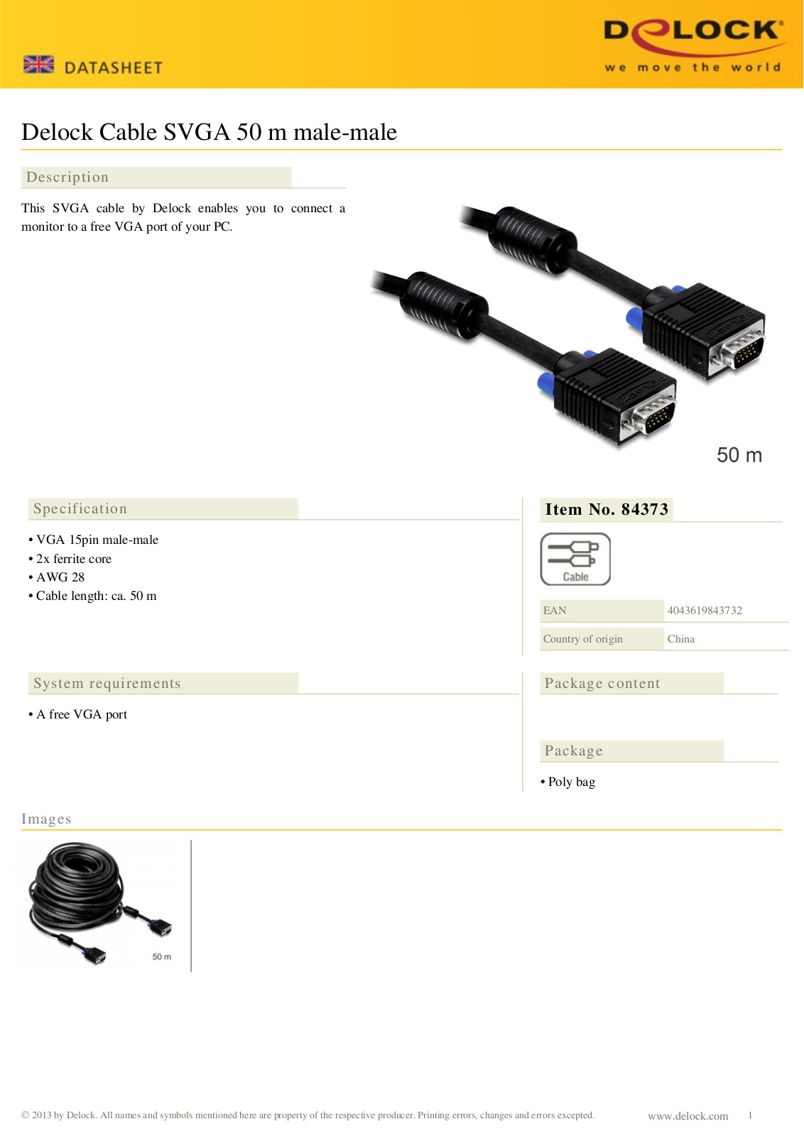 DeLOCK 84373 User Manual