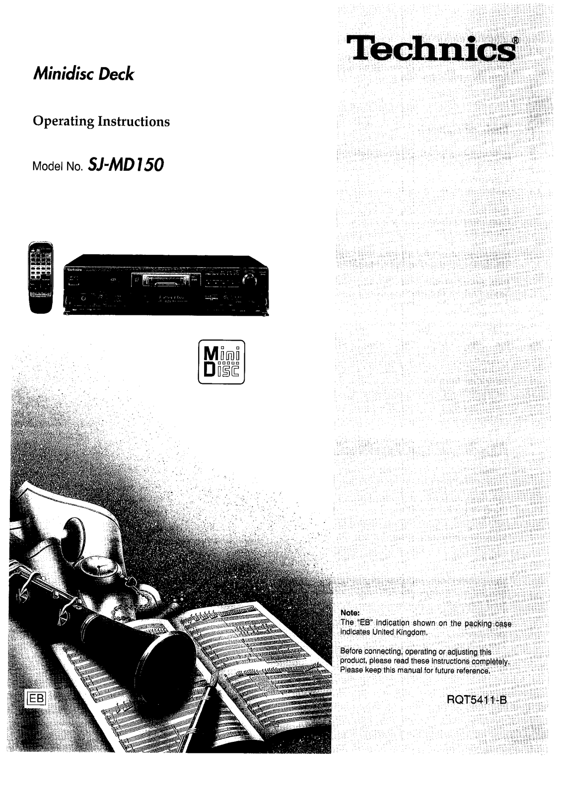 Panasonic SJMD150 User Manual