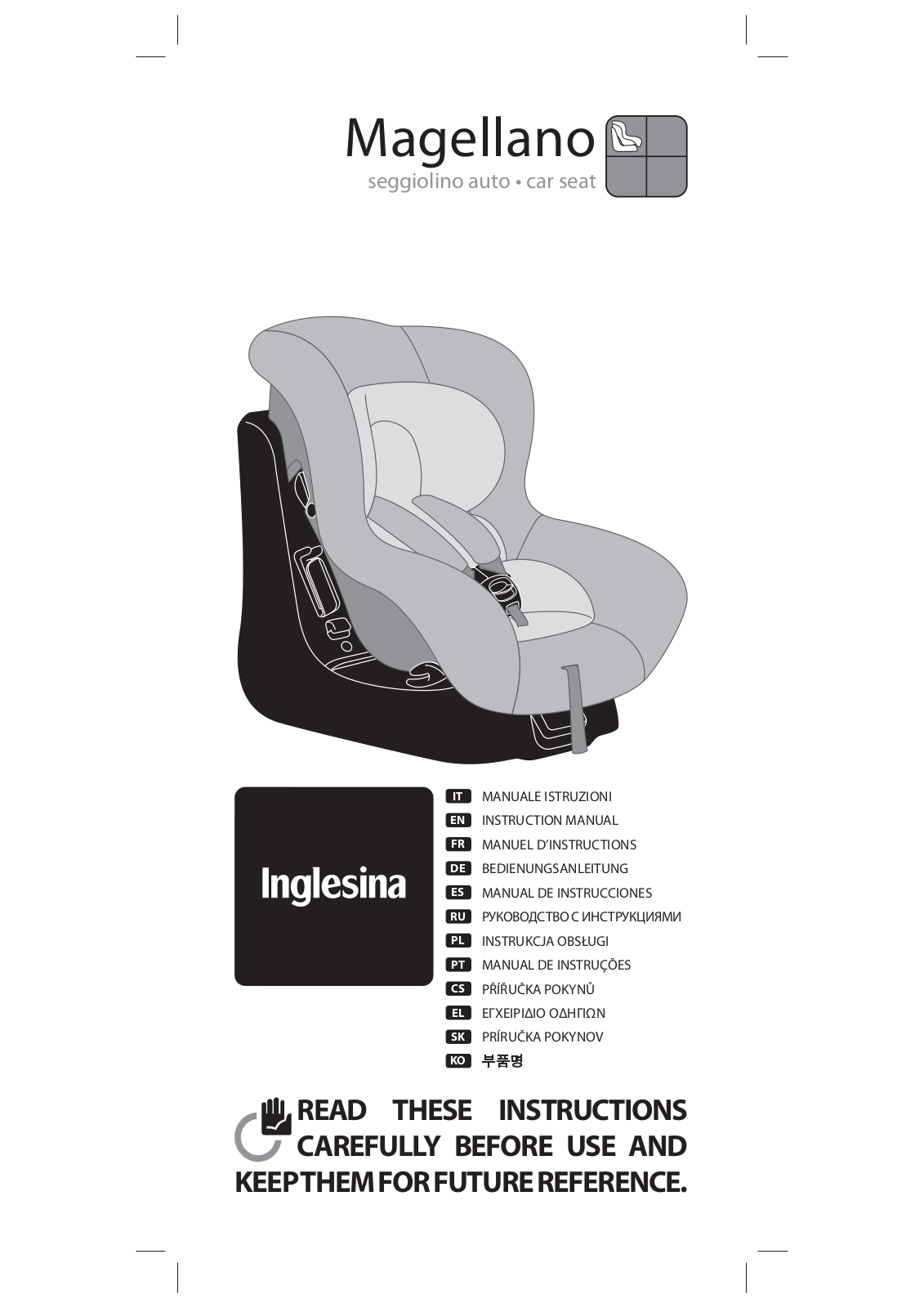 Inglesina Magellano User Manual