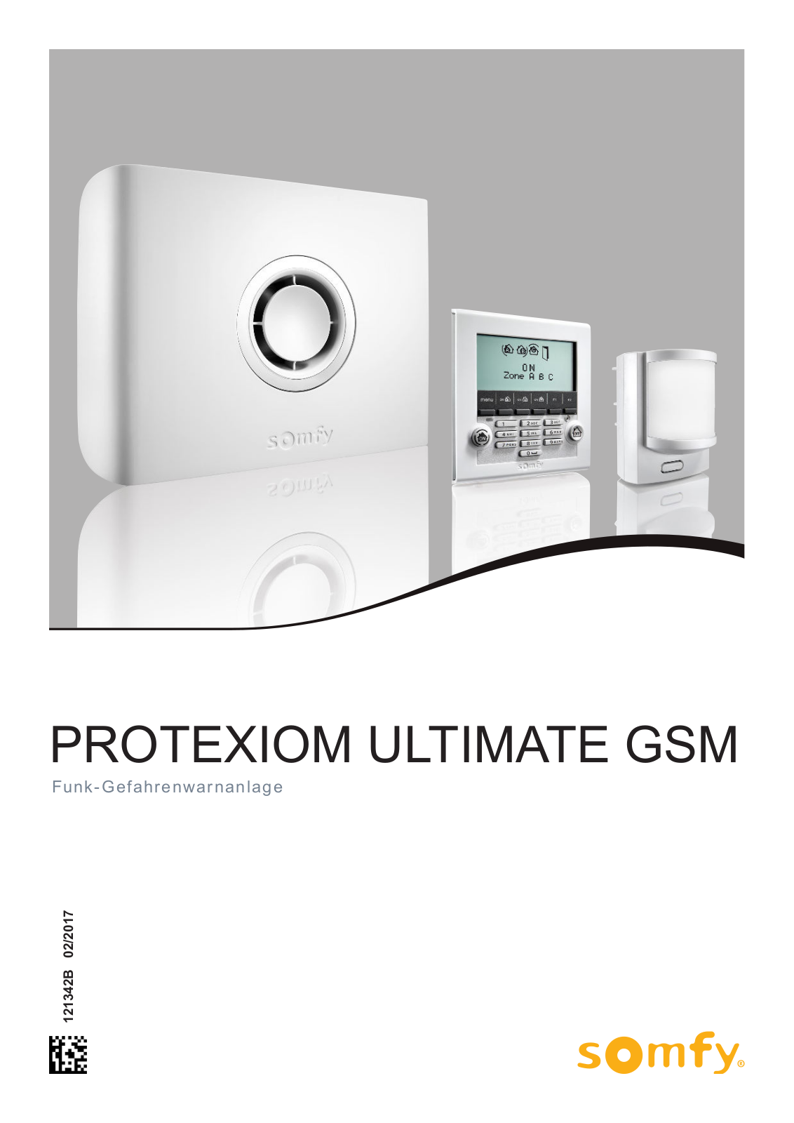 Somfy PROTEXIOM ULTIMATE GSM Operating and installation guide