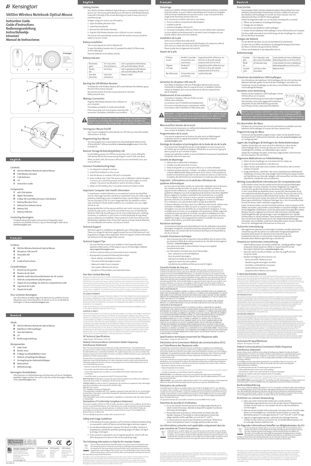 Kensington 72256 User Manual