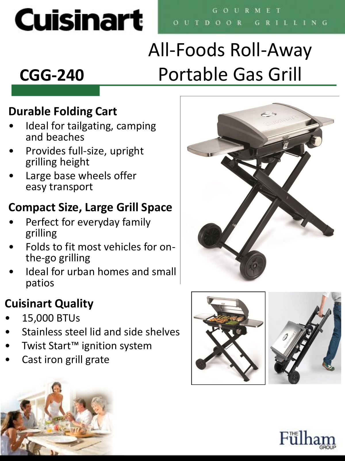Cuisinart CUI1484 Specifications