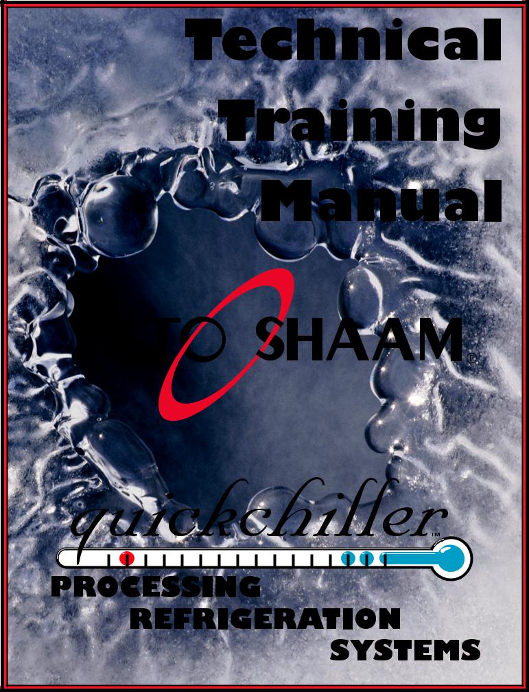 Alto Shaam QC-100 Service Manual