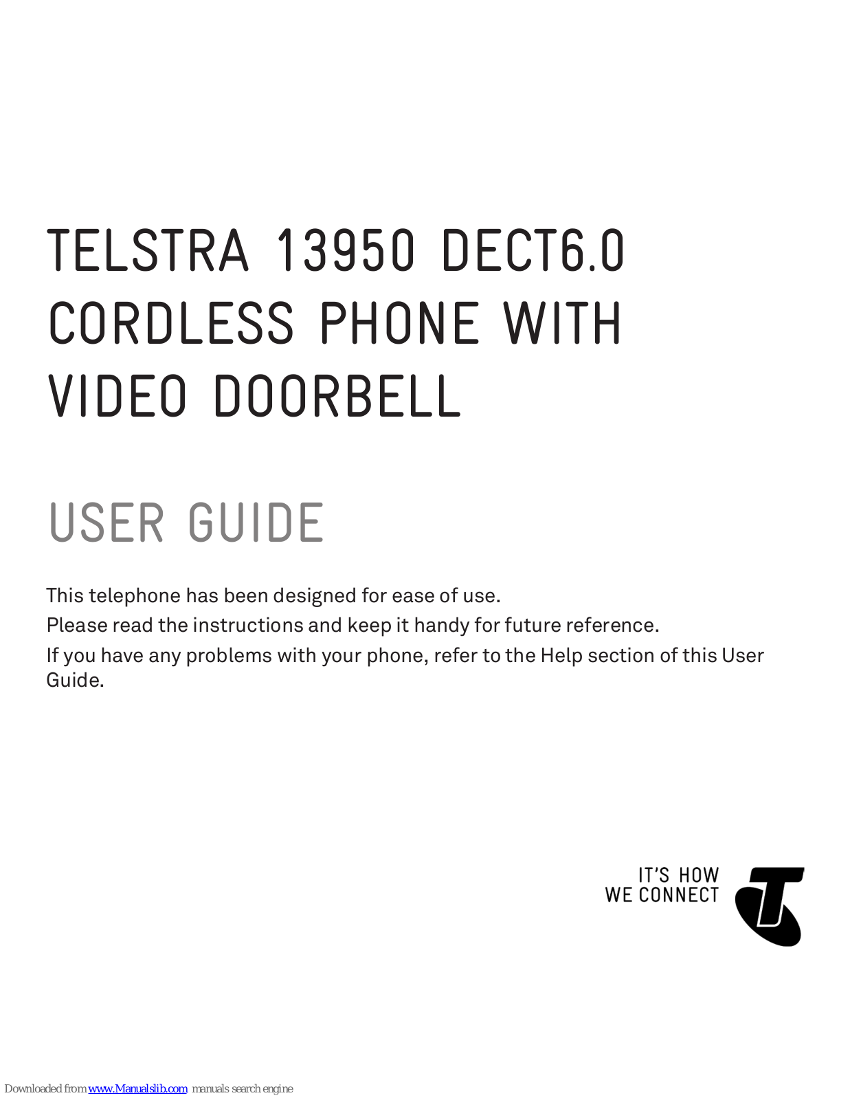 Telstra 13950 User Manual