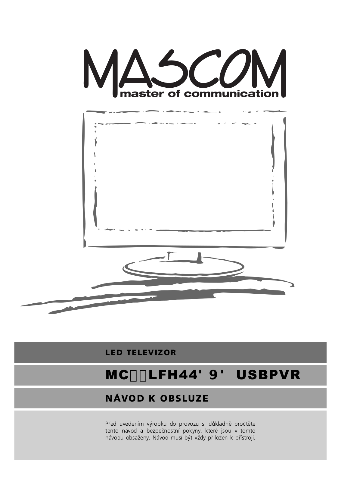 Mascom MC32LFH44 User Manual