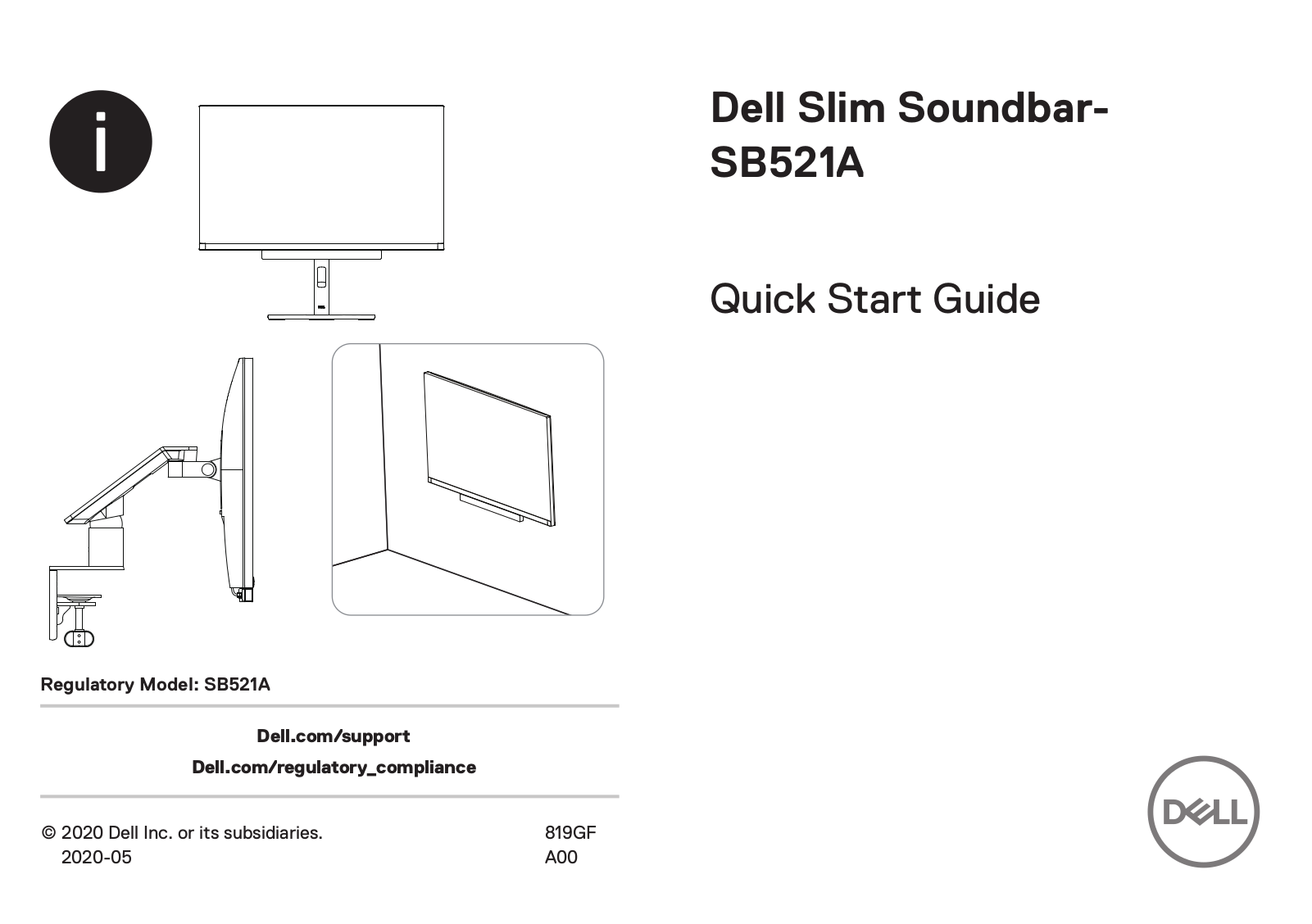 Dell SB521A Quick Start Guide