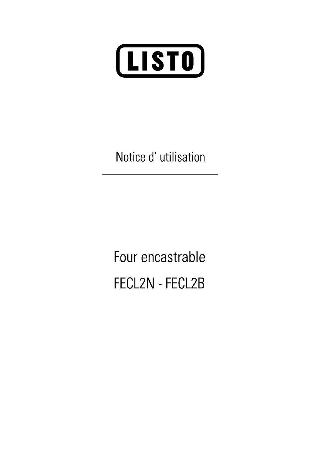 LISTO FEC L2 User Manual