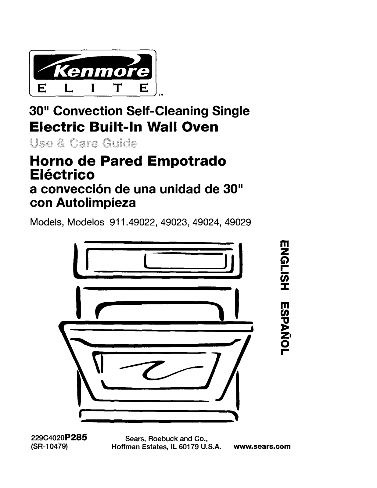 Kenmore 91149022100, 91149023100, 91149024100, 91149029100 Owner’s Manual