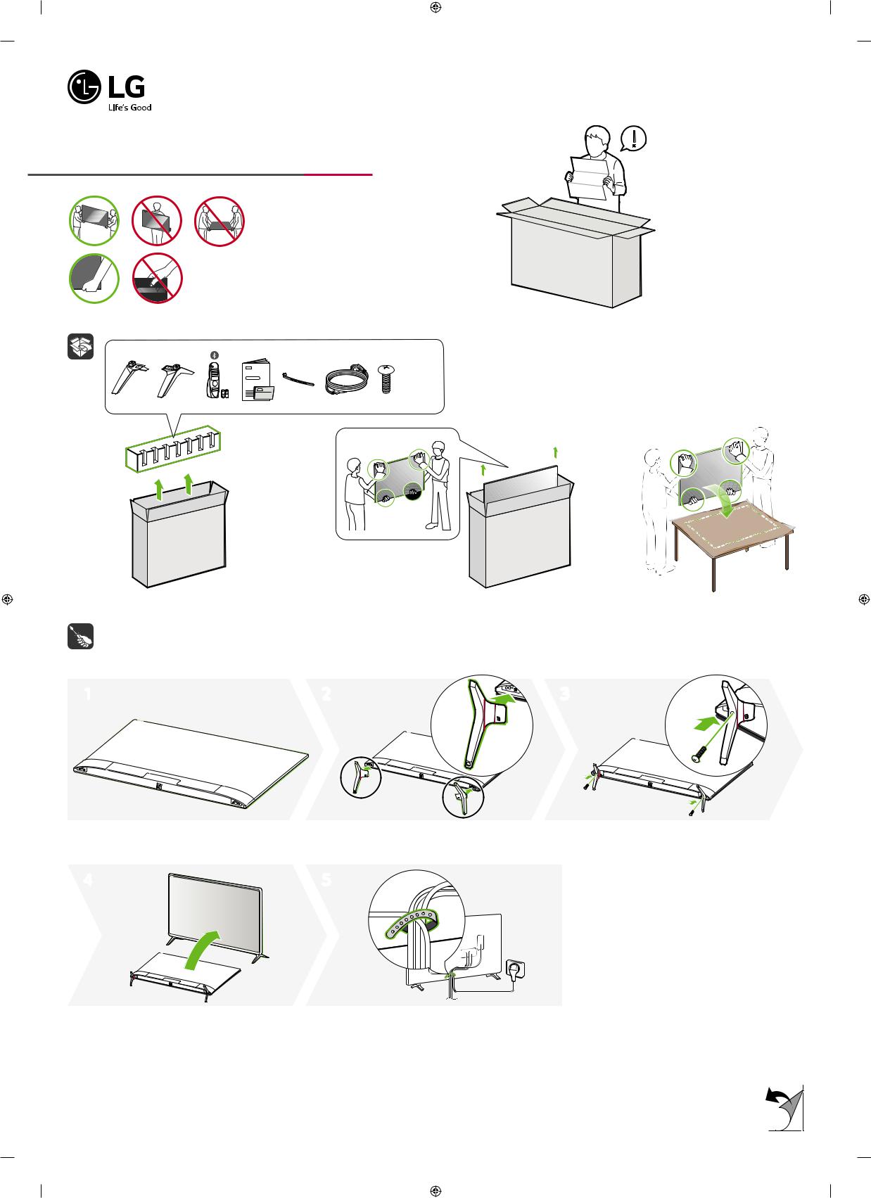 LG 43UN7300PWC User manual