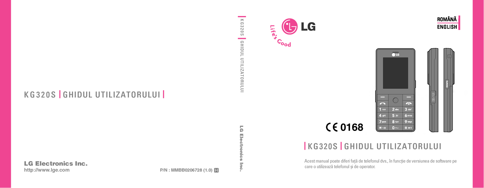 Lg KG320S User Manual