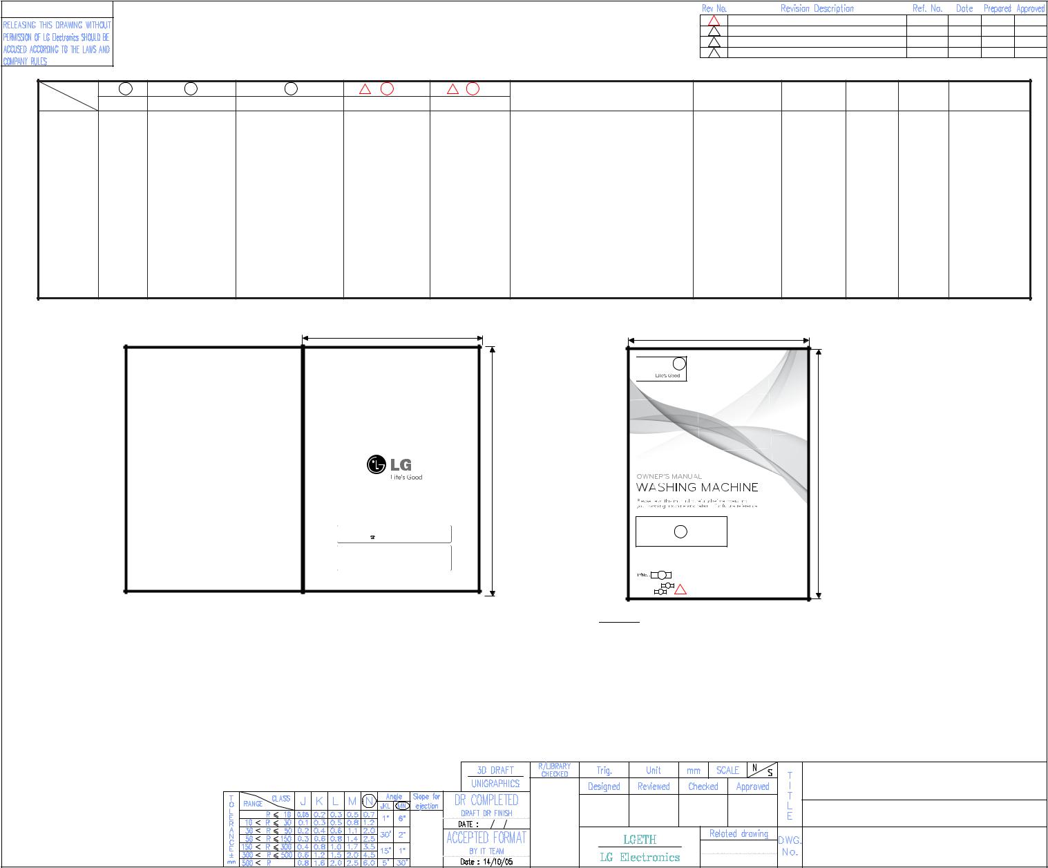 LG T1503TEF1 Owner’s Manual