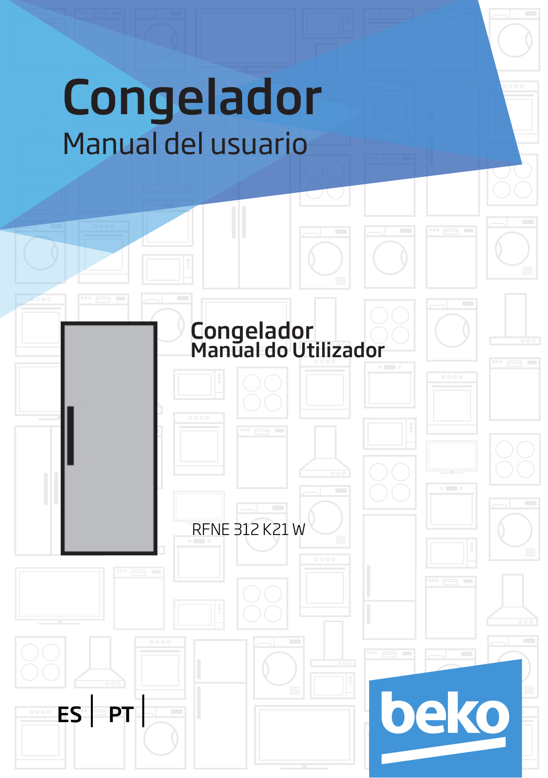 Beko RFNE 312 K21 W User manual