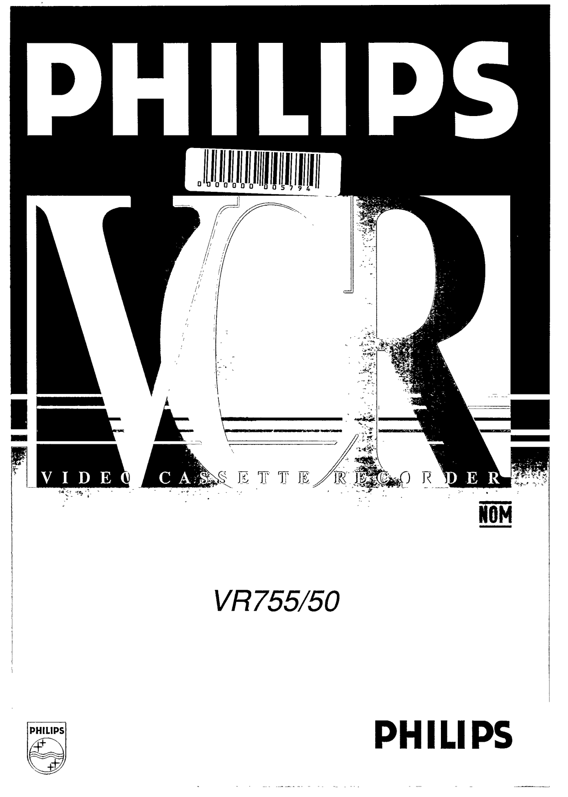 Philips VR755/50 User Manual