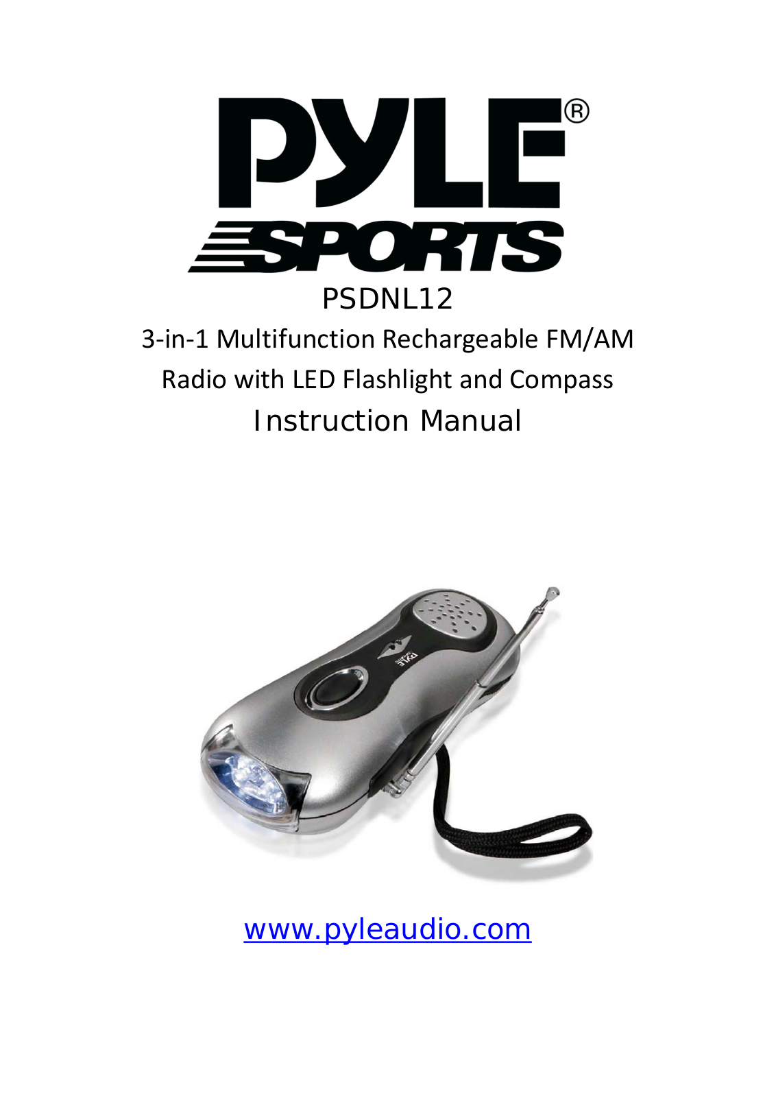 PYLE Audio PS-DNL12 Instruction Manual