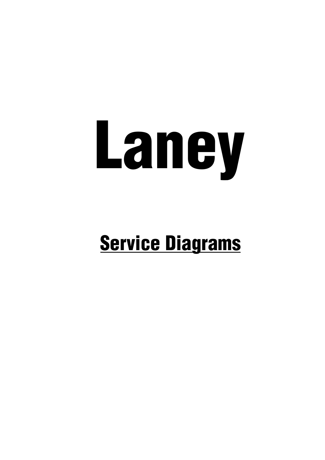 Laney RBW300 Schematic