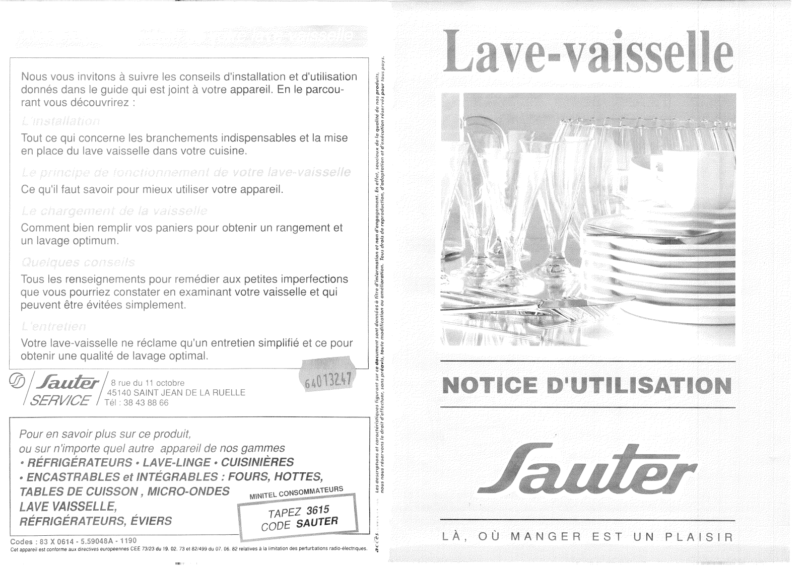 SAUTER 60VI102 User Manual