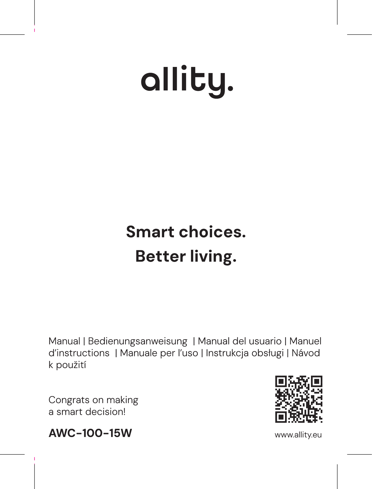 allity AWC-100-15W User guide - ManualMachine.com