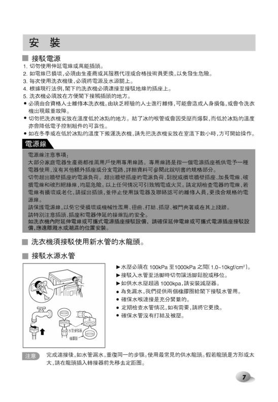 LG WF-NP1206MW Owner’s Manual