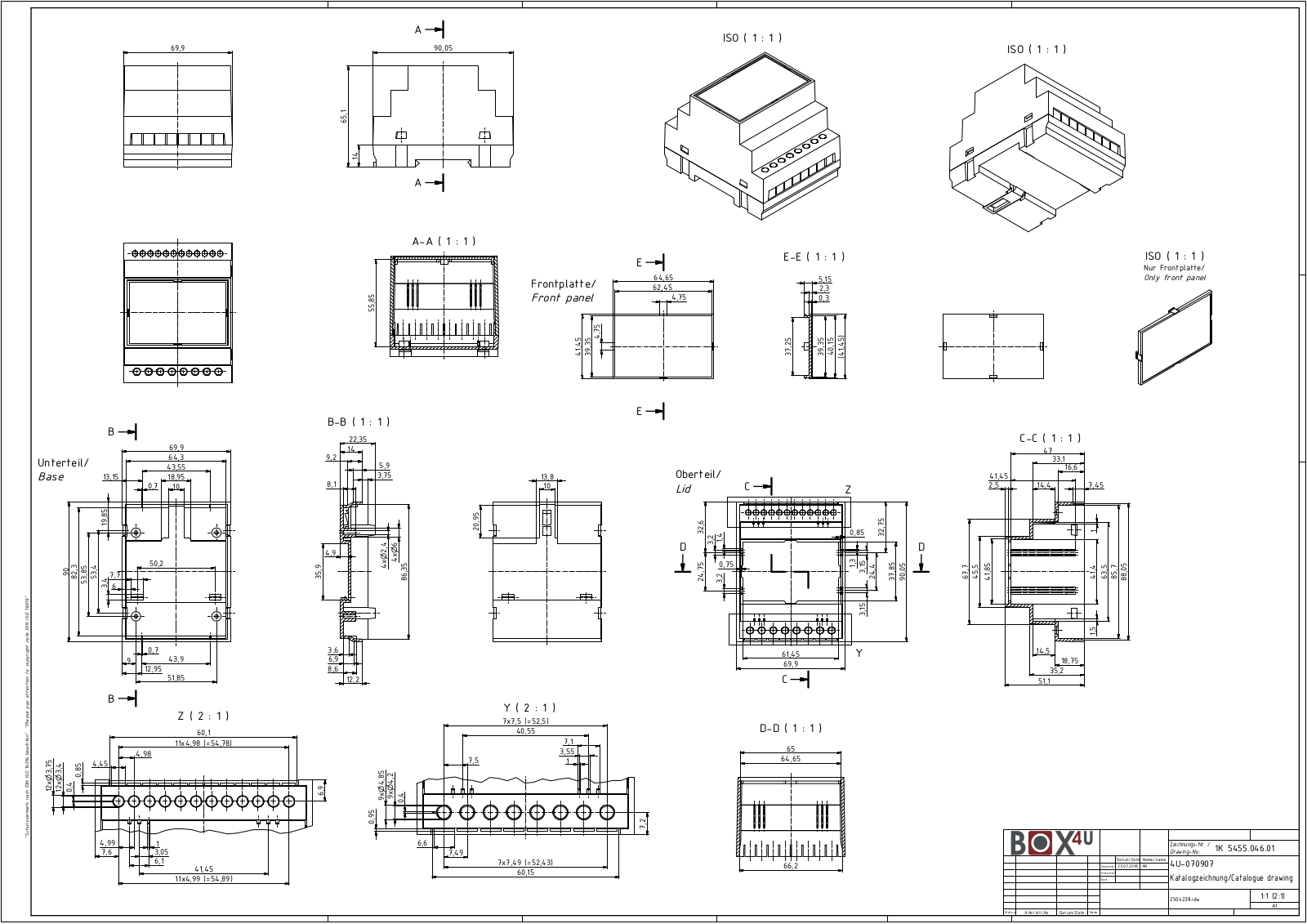 BOX4U 4U65070907310 Datasheet - ManualMachine.com
