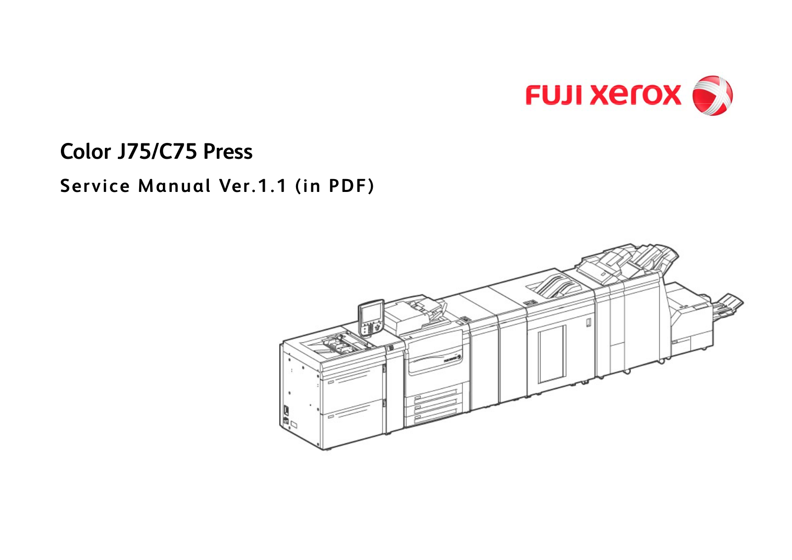 XEROX C75, J75 Service Manual