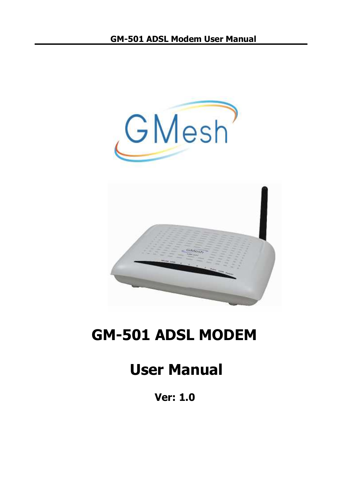 GMesh GM-501 User Manual