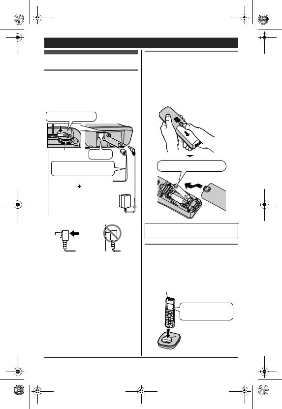 Panasonic KXTG5511BL Operating Instructions