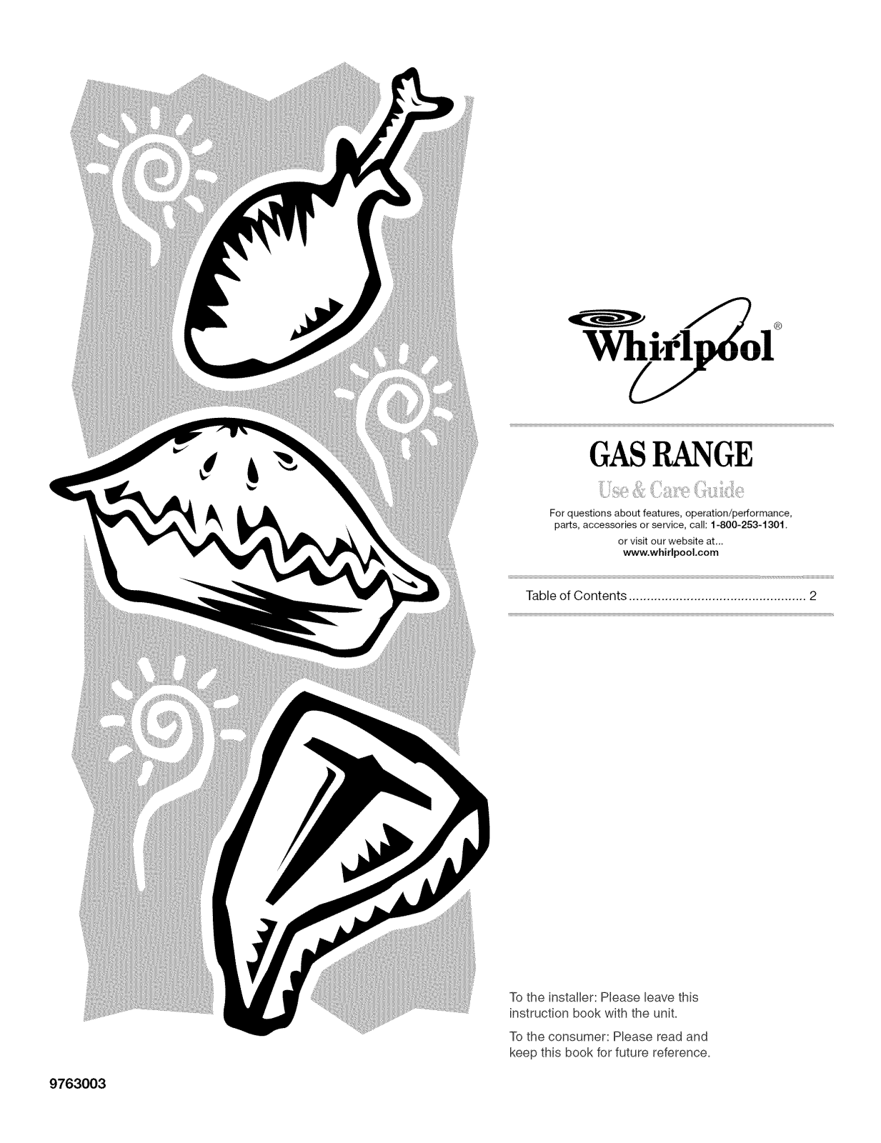 Whirlpool GS773LXSS0, SF462LXST0, SF262LXSB0, SF262LXSQ0, SF262LXST0 Owner’s Manual