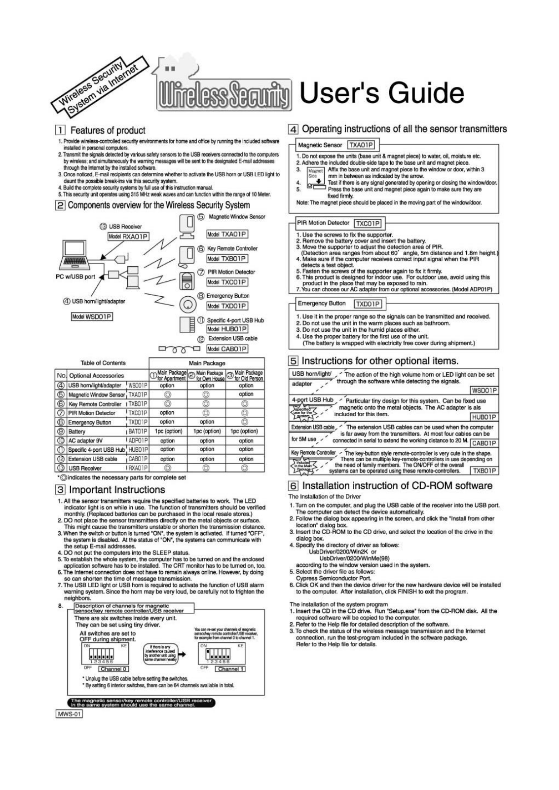 Weiyang Electric Wire and Cable 002, 003, 001 User Manual