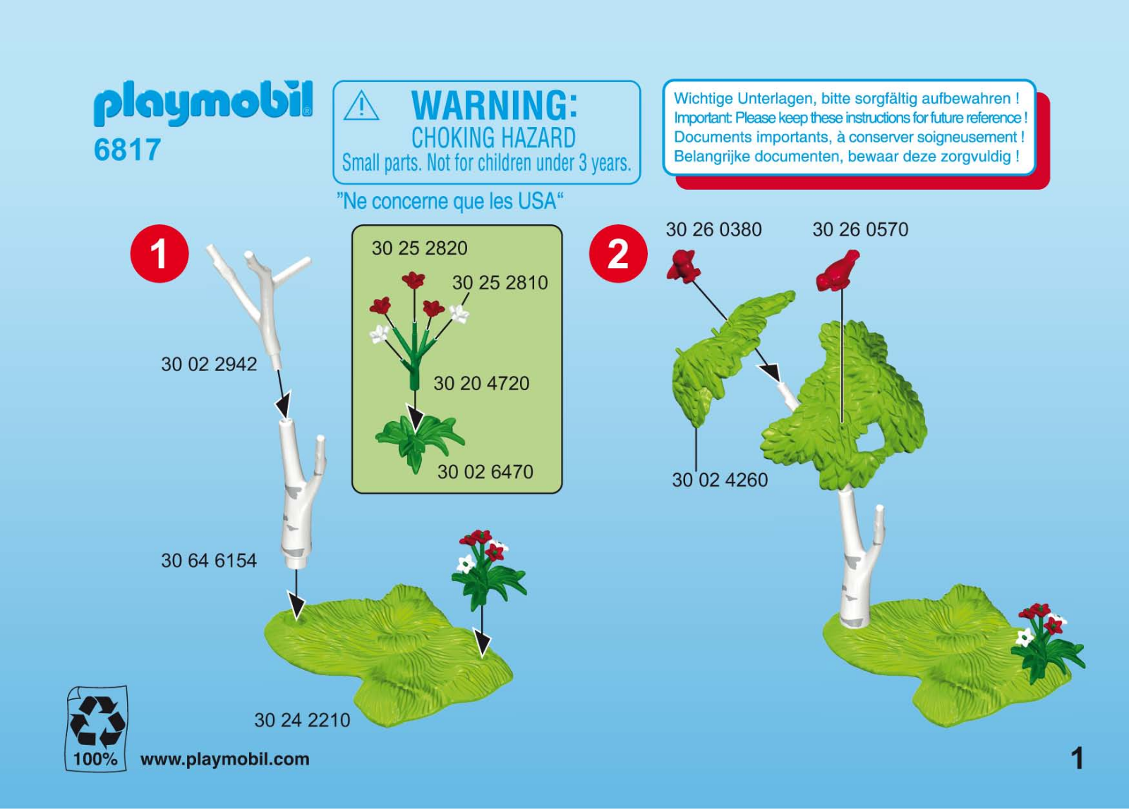 playmobil 6817 Instructions