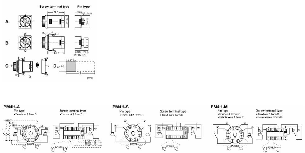 Panasonic PM4H Installation Manual