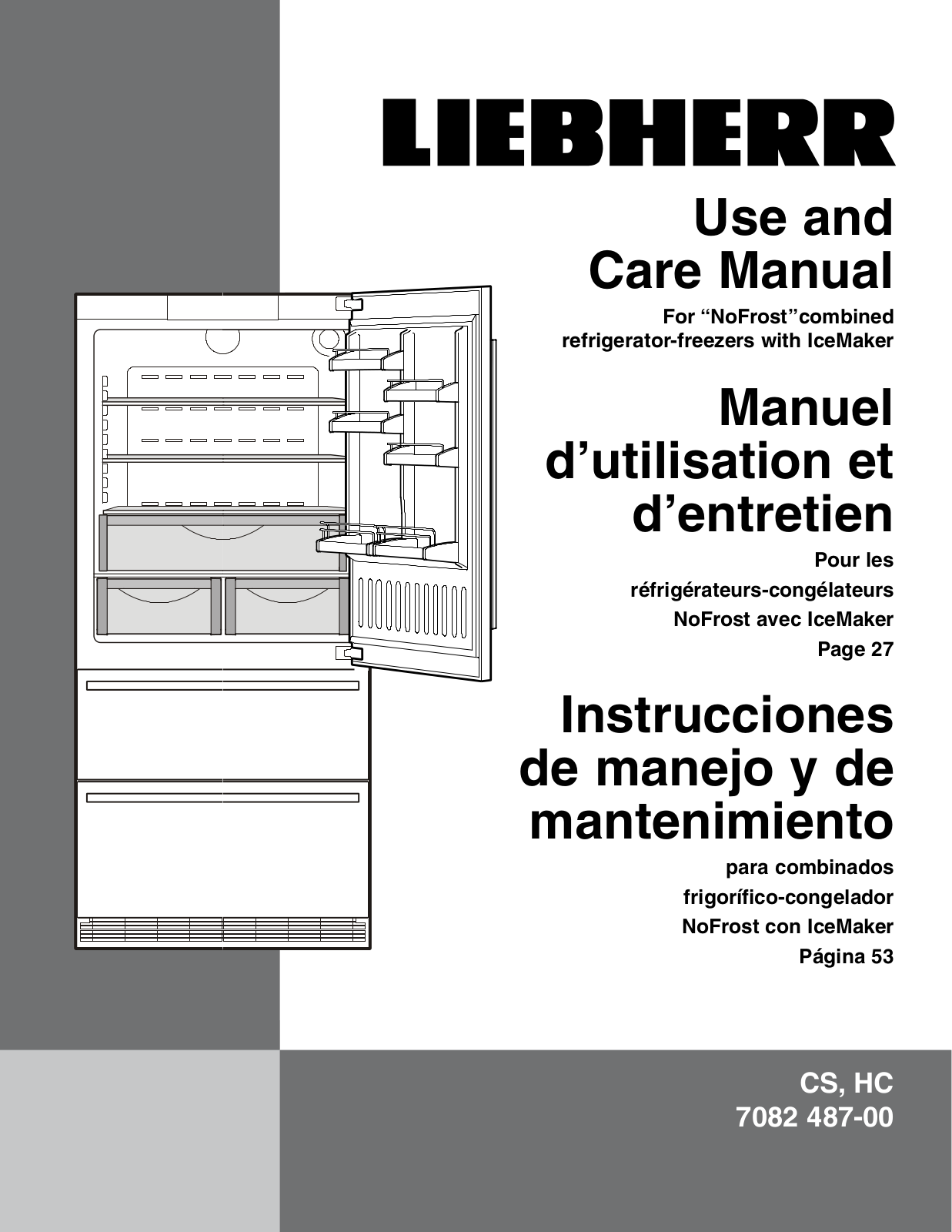 Liebherr HCB2061 User Manual