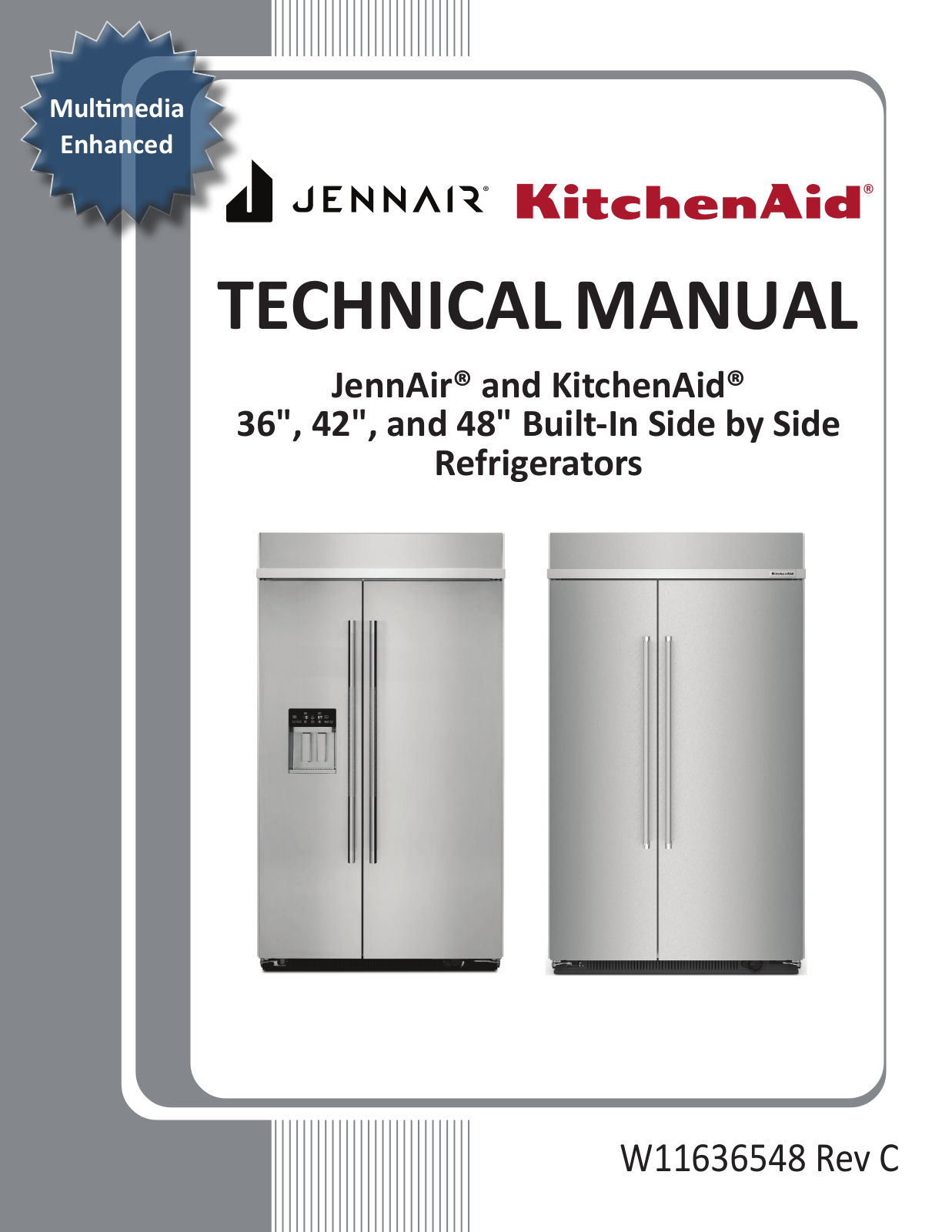 Jenn-Air W11636548 TECHNICAL MANUAL