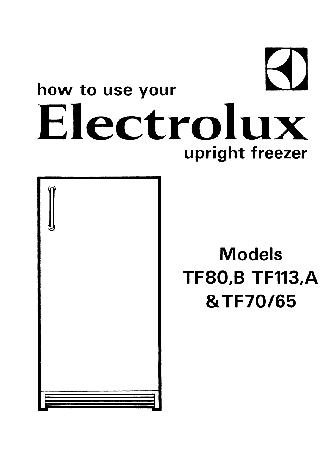 Electrolux TF80 User Guide