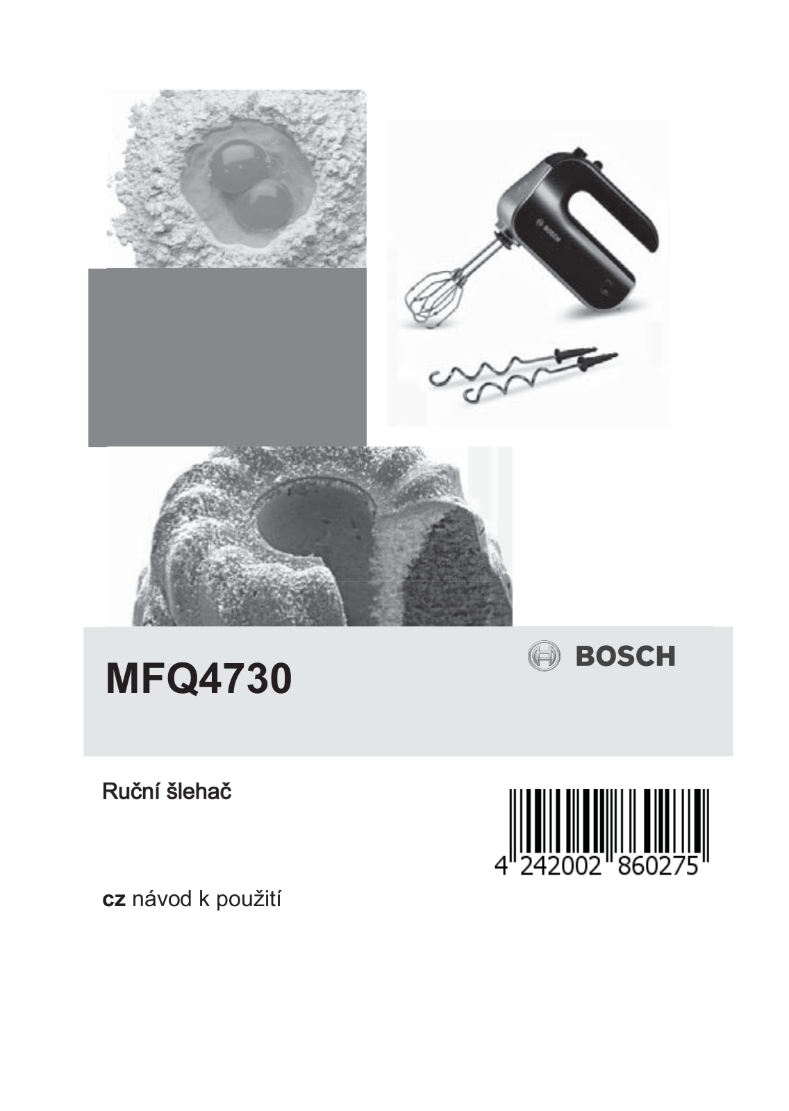 Bosch MFQ4730 User Manual