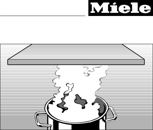 Miele DA 61-3, DA 62-3 User manual